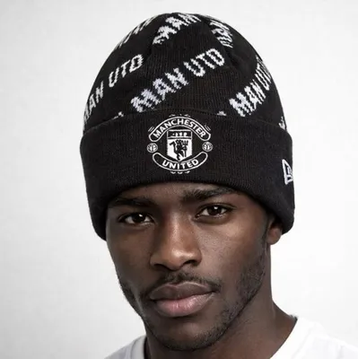 Immagine prodotto di Berretto invernale da uomo NEW ERA Tonal Cuff Beanie Nero Bianco - UNI