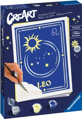 Obrázok produktu pre Ravensburger CreArt - Znamenie zverokruhu LÃ ¶ we, maľovanky