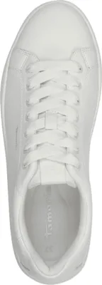 Produktbild von Tamaris Damen Sneaker Court Schnürer Vegan mit losen Einlagen 1-23720-43, Größe:42 EU, Farbe:Weiß