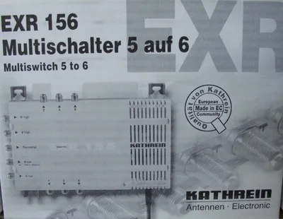 Produktbild von Kathrein EXR 156 5x6 Multischalter 5 Eingänge/ 6 Ausgänge 20510011