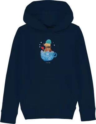 Produktbild von Mr. & Mrs. Panda Kinderpullover Nachtfalter Schaumbad 9-11 Jahre (134/146) - French Navy - Geschenk, Badezimmer, Sweatshirt, WC, Lustige Sprüche, Pullover, Bad, Tasse
