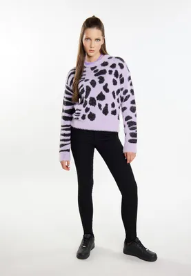 Image de Pull pour femme Speedlight - couleur lilas, taille M