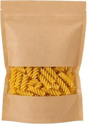 Obrázek produktu pro Doypack papír + PE 500 ml malé okénko - 100 kusů