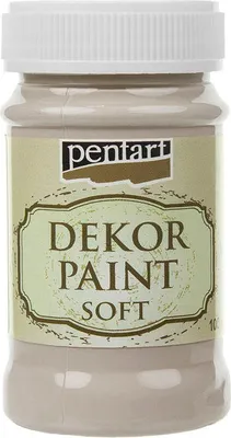 Image de Peinture à la craie décorative Peinture capuccino -cappuccino 100ml - PENTART