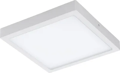 Produktbild von EGLO connect LED Deckenleuchte Fueva-C, Smart Home Deckenlampe, Bürolampe weiß, L: 30x30 cm, dimmbar, Weißtöne und Farben einstellbar