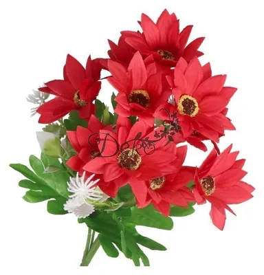 Produktbild von Künstliche Blumen, Pflanzen, Blumenstrauß, Zweige, Wildblumen