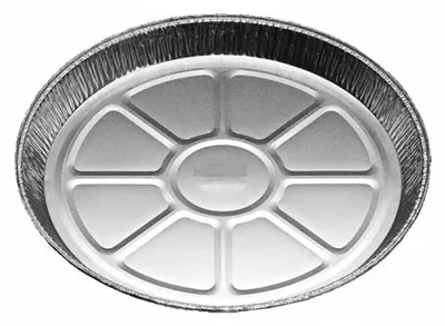 Produktbild von 20x ALU Grill- Back- Servier- und Pizzateller rund 1010 ml Ø 271x22mm