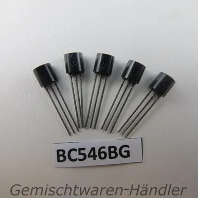 Zdjęcie produktu dla 5x Tranzystor BC546BG bipolarny NPN 65V 100mA 625mW