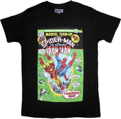 Immagine prodotto di Marvel Comics - Maglietta da uomo/donna Unisex RO11428 (L) (Nero)