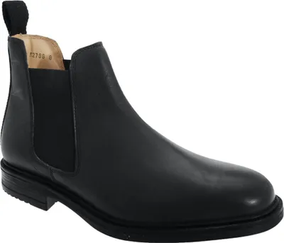 Obrázok produktu pre Roamers pánske kožené členkové topánky DF1695 (40 EU) (Black)