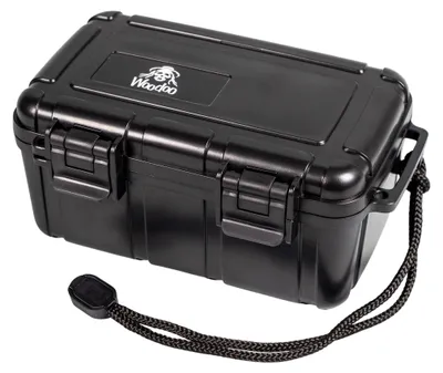 Produktbild von Ciggi Woodoo Stash Box für Utensilien Acryl schwarz