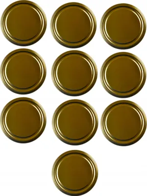 Zdjęcie produktu dla Komplet zakrętek fi 82 mm 6-zaczepowych 10 sztuk