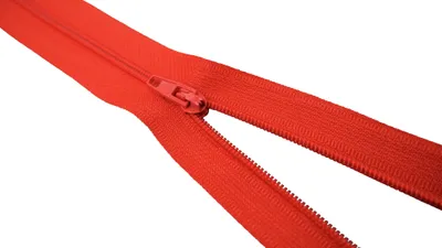 Produktbild von Reißverschluss Nylon 35 cm 3# Rot