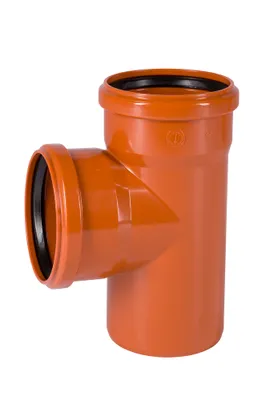 Produktbild von Odbočka kanalizační PVC Osma KGEA 87°, DN 110 x 110, oranžová