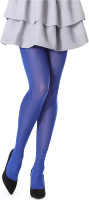 Produktbild von Bellivalini Damen Strumpfhose Mikrofaser 60 DEN BLVFI1002 (Kornblume, XL) .