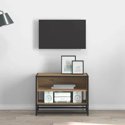 Zdjęcie produktu dla Maison Exclusive – meble pod telewizor Artisan-Eiche 61 x 40 x 46 cm Materiał drewnopochodny