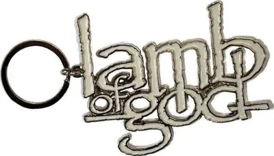 Produktbild von Lamb Of God Logo Schlüsselanhänger