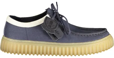 Immagine prodotto di Scarpe classiche da uomo blu con lacci e dettagli a contrasto