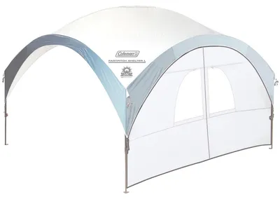 Produktbild von Seitenwand mit Eingang, für FastPitch Shelter L (silber, 3,65m)