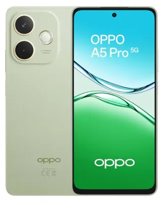 Image de Smartphone Oppo A5 Pro 5G 8 Go RAM 256 Go 6.67" Vert Olive Double Sim
