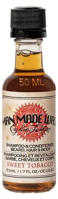Productafbeelding van 18.21 Man Made Wash, zoete tabaksaroma, 50 ml