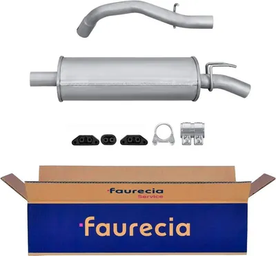 Image de Silencieux arrière FAURECIA Aftermarket-Expertise adapté pour RENAULT 11