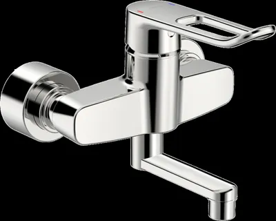 Produktbild von HANSA HANSAclinca Waschtischarmatur, Ausladung 177 mm, Bügelhebel, chrom, 01526286