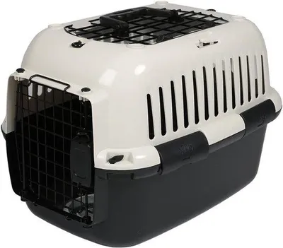 Produktbild von Katzen Transportbox weiß komfortabel
