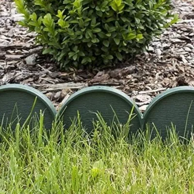 Imagen del producto de Valla para jardín - 10 metros - Color marrón