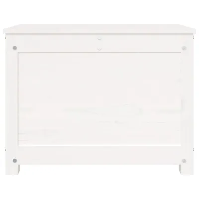 Produktbild von vidaXL Truhe Weiß 60x32x45,5 cm Massivholz Kiefer -  Schränke