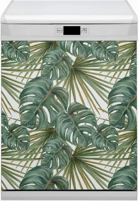Produktbild von Magnete  Dekorative Magnet Folie für Geschirrspüler 60x80 cm Küche  - Exotisch