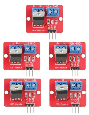 5x MOSFET-Treibermodul PWM-Ausgang 3,3-24 V
