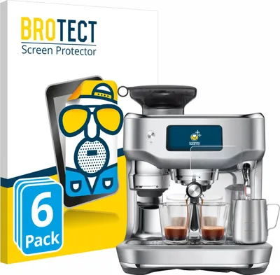 Produktbild von 6x BROTECT Schutzfolie für Sage the Oracle Dual Boiler Displayschutz Displayschutzfolie Folie Matt Entspiegelungsfolie