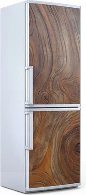 Produktbild von Magnete Dekorative - 60 cm x 180 cm - Küche Magnetmatte Kühlschrankmagnete - Dunkle Holz