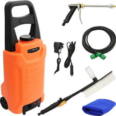 Image de MAXBLAST Réservoir d'eau de 30 litres sur roue pour le nettoyage des vitres