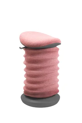 Produktbild von Topstar Sitness 4D rose/grau ergonomischer Sitzhocker gegen Rückenschmerzen