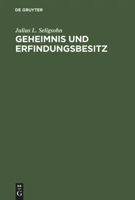 Produktbild von Geheimnis und Erfindungsbesitz