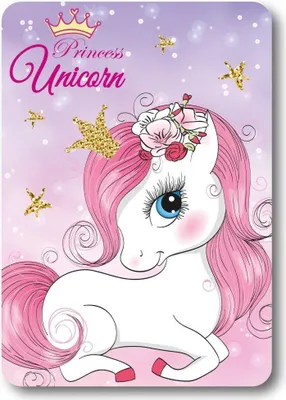 Obrázok produktu pre Fleecová deka Unicorn - útulná deka na doma 140 x 100 cm