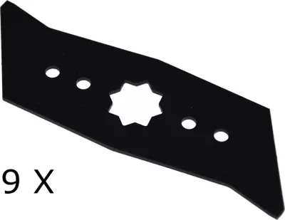 Obrázek produktu pro 9 X rozrývací nože pro Wolf UV 30 EL, EV, EVD HDM XM, 35 68 400, 35 68 081