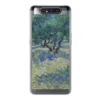 Produktbild von MuchoWow® Handyhülle Schutzhülle Hülle für Samsung Galaxy A80 Der Olivenhain - Vincent van Gogh Silikon Softcase Handy Hülle - Schutzdeckel