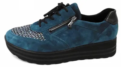 Produktbild von Waldläufer h-lana Sneaker petrol in Gr. 39