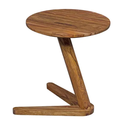 Obrázok produktu pre Brüxxi Odkladací stolík Boha, 45 cm, masív Sheesham