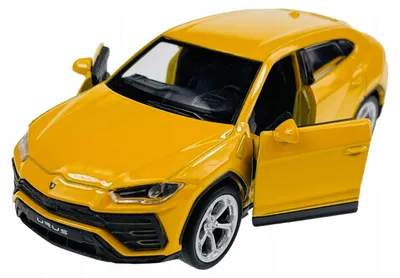 Obrázek produktu pro Welly, model auta Lamborghini Urus, žlutá barva, měřítko 1:34