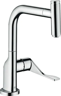 Produktbild von Einhebel-Küchenmischer AXOR CITTERIO SELECT DN 15, mit Ausziehauslauf chrom chrom