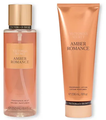Produktbild von Victoria's Secret - Victoria's Secret - Set aus Körperspray und Körpermilch – Amber Romance -