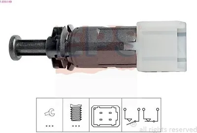 Produktbild von EPS Bremslichtschalter 1.810.149 für RENAULT Clio III Schrägheck (BR0/1, CR0/1) mechanisch