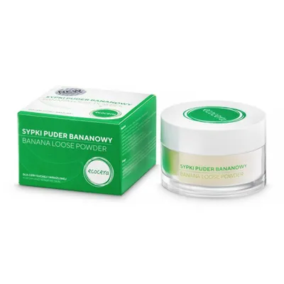 Zdjęcie produktu dla Ecocera Sypki puder bananowy dla cery suchej i wrażliwej, 8 g