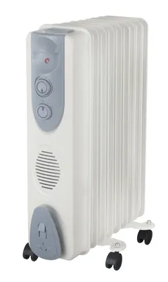 Immagine prodotto di Pyramidea Radiatore Elettrico a Olio TL009 2000W 7 Elementi Grigio per 30 m²