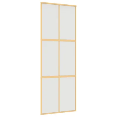 Obrázok produktu pre vidaXL Posuvné dvere Golden 76x205 cm Matné sklo ESG a hliník