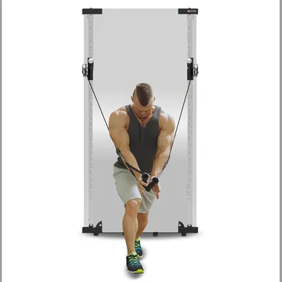 Produktbild von Kabelzugstation AsVIVA MG9 Wandmontage Kraftstation bis 100 kg beidseitig platzsparend Home Gym
